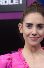 ALISON BRIE at The Lego Movie 2: The Second Part Premiere in Westwood 02/02/2019