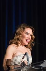 ALYSSA MILANO at Vital Voices Bay Area Gala in San Francisco 2/6/19
