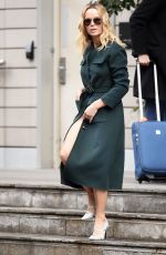 AMANDA HOLDEN Leaves Her Hotel in Manchester 02/07/2019