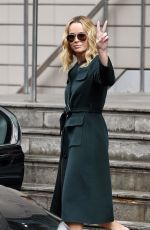 AMANDA HOLDEN Leaves Her Hotel in Manchester 02/07/2019