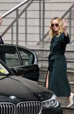 AMANDA HOLDEN Leaves Her Hotel in Manchester 02/07/2019