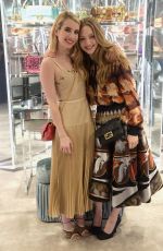 AMANDA SEYFRIED and EMMA ROBERTS at Fendi Celebrates Baguette in New York 02/07/2019