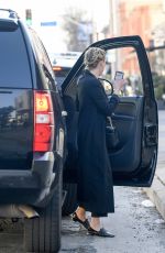 AMBER HEARD Arrives at a Production Office in Los Angeles 02/25/2019