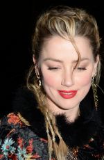 AMBER HEARD Arrives at WME Pre-oscar Party in Los Angeles 02/22/2019