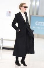 AMBER HEARD at Narita International Airport 02/02/2019