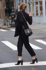 AMBER HEARD Heading to a Business Meeting in New York 02/08/2019