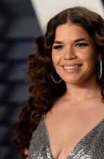 AMERICA FERRERA at Vanity Fair Oscar Party in Beverly Hills 02/24/2019