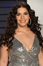 AMERICA FERRERA at Vanity Fair Oscar Party in Beverly Hills 02/24/2019