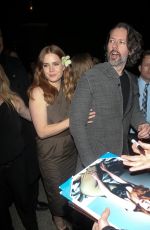 AMY ADAMS and Darren Le Gallo Arrives at WME Talent Agency Party in Los Angeles 02/23/2019