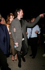 AMY ADAMS and Darren Le Gallo Arrives at WME Talent Agency Party in Los Angeles 02/23/2019