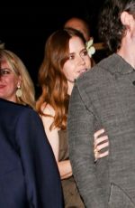 AMY ADAMS and Darren Le Gallo Arrives at WME Talent Agency Party in Los Angeles 02/23/2019