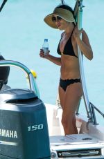 ANDREA CORR in Bikini at a Boat in Barbados 02/18/2019