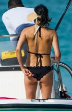 ANDREA CORR in Bikini at a Boat in Barbados 02/18/2019
