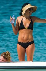 ANDREA CORR in Bikini at a Boat in Barbados 02/18/2019