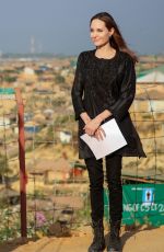 ANGELINA JOLIE at Unhcr Special Envoy to Kutupalong Rohingya Refugee Camp in Bangladesh 02/05/2019