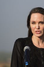ANGELINA JOLIE at Unhcr Special Envoy to Kutupalong Rohingya Refugee Camp in Bangladesh 02/05/2019
