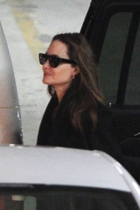 ANGELINA JOLIE Out and About in New York 02/23/2019
