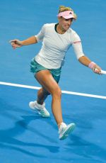 ANGELIQUE KERBER at 2019 WTA Qatar Open Semi-final in Doha 02/15/2019