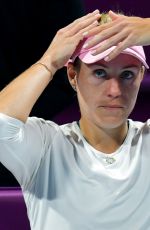 ANGELIQUE KERBER at 2019 WTA Qatar Open Semi-final in Doha 02/15/2019