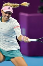ANGELIQUE KERBER at 2019 WTA Qatar Open Semi-final in Doha 02/15/2019