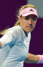 ANGELIQUE KERBER at 2019 WTA Qatar Open Semi-final in Doha 02/15/2019