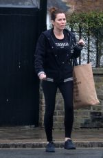 ANNA FRIEL Out in Windsor 02/17/2019
