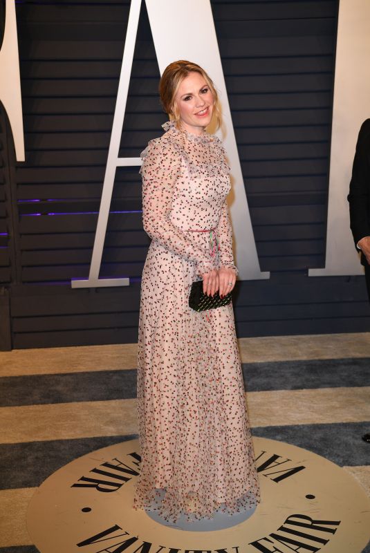 ANNA PAQUIN at Vanity Fair Oscar Party in Beverly Hills 02/24/2019
