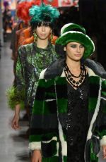 ANNA SUI at Runway Show at New York Fashion Show 02/11/2019