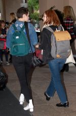 ANNASOPHIA ROBB and JOEY KING Out in Los Angeles 02/11/2019