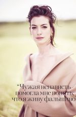 ANNE HATHAWAY in Psychologies Magazine, Russia March 2019