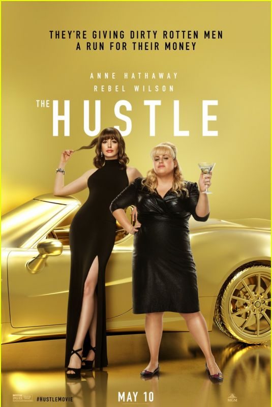 ANNE HATHAWAY – The Hustle Poster and Trailer