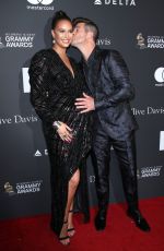 APRIL LOVE GEARY at Clive Davis Pre-grammy Gala in Los Angeles 02/09/2019