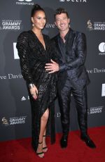 APRIL LOVE GEARY at Clive Davis Pre-grammy Gala in Los Angeles 02/09/2019