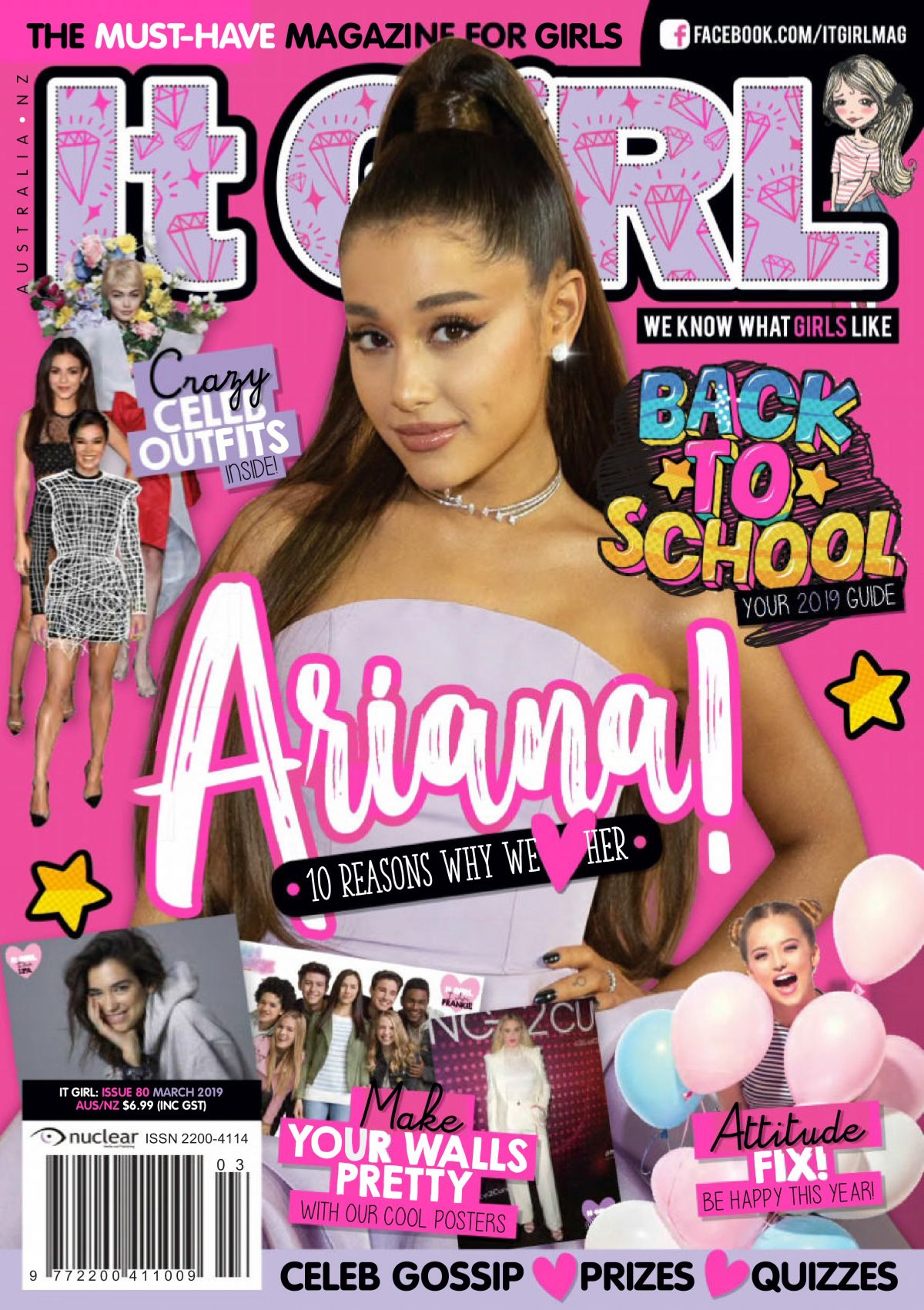 Ariana Grand In It Girl Magazine March 19 Hawtcelebs