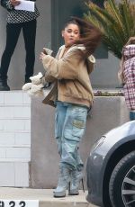 ARIANA GRANDE Celebrates Thank U, Next Hitting #1 in Beverly Hills 02/09/2019
