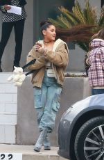ARIANA GRANDE Celebrates Thank U, Next Hitting #1 in Beverly Hills 02/09/2019