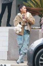 ARIANA GRANDE Celebrates Thank U, Next Hitting #1 in Beverly Hills 02/09/2019