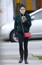 ARIEL WINTER Arrives at Wags and Walks Dog Adoption Center in Los Angeles 02/13/2019