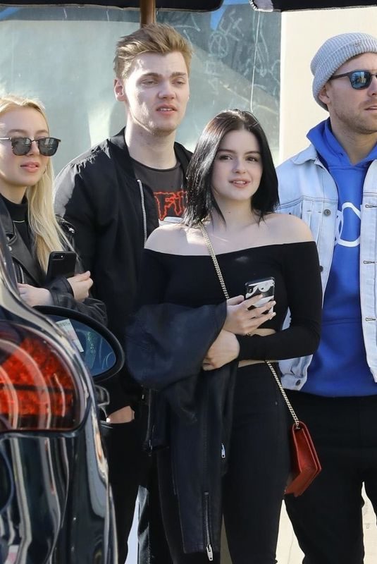 ARIEL WINTER Leaves Catch LA in West Hollywood 02/24/2019