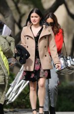 ARIEL WINTER on the Set of Modern Family in Los Angeles 02/12/2019