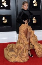 ASHANTI at 61st Annual Grammy Awards in Los Angeles 02/10/2019