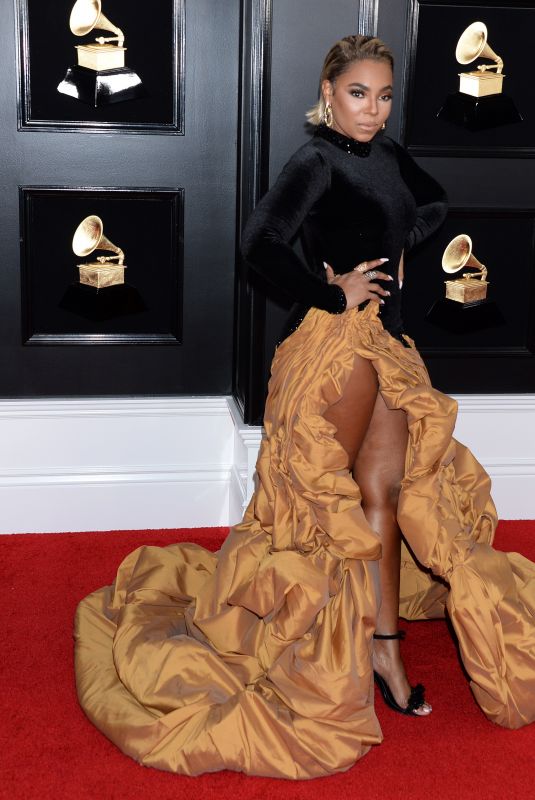 ASHANTI at 61st Annual Grammy Awards in Los Angeles 02/10/2019