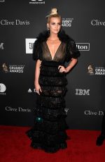 ASHLEE SIMPSON at Clive Davis Pre-grammy Gala in Los Angeles 02/09/2019