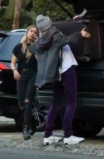 ASHLEY BENSON and CARA DELEVINGNE Out in Los Angeles 02/13/2019
