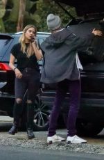 ASHLEY BENSON and CARA DELEVINGNE Out in Los Angeles 02/13/2019