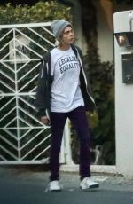 ASHLEY BENSON and CARA DELEVINGNE Out in Los Angeles 02/13/2019