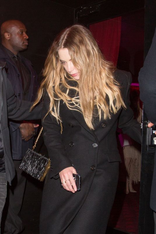 ASHLEY BENSON Out and About in Paris 02/25/2019