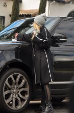 ASHLEY BENSON Out and About in West Hollywood 02/05/2019