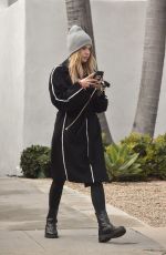 ASHLEY BENSON Out and About in West Hollywood 02/05/2019