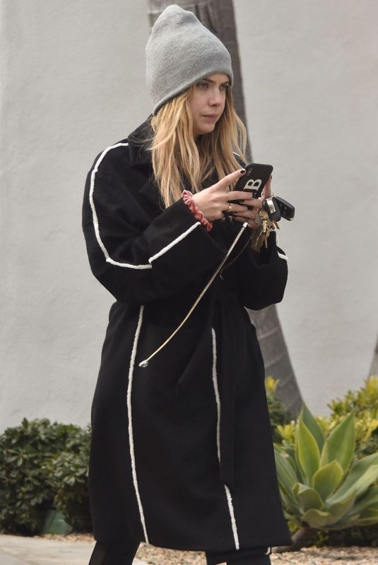 ASHLEY BENSON Out and About in West Hollywood 02/05/2019
